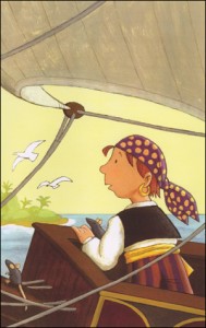 Cover für Kinderroman "Flip - der kleine Pirat und der große Schatz"