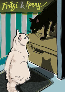 Das Katzenpaar Fritzi und Ronny